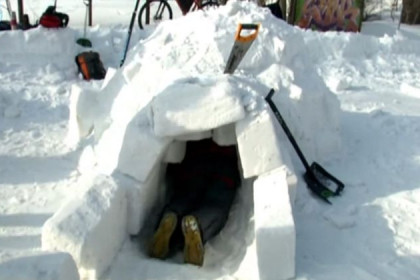 Снежные дома иглу построят новосибирцы в Чемском бору 
