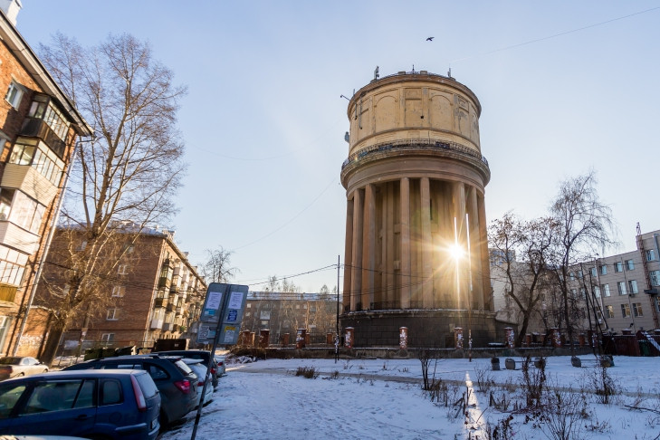 Знаменитую Башню на Маркса подключили к теплоснабжению в Новосибирске