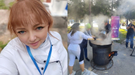 Рекордсменка Гиннесса из Сибири поучаствовала в шоу с Ивлевым и Картунковой