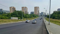 Ремонт дороги на улице Волочаевской в Новосибирске завершили