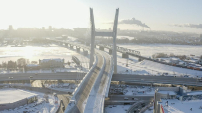 Мария Захарова восхитилась четвёртым мостом в Новосибирске