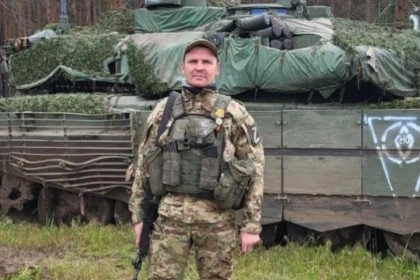 С командиром «Шторма» Андреем Алтынниковым простились в селе Баган