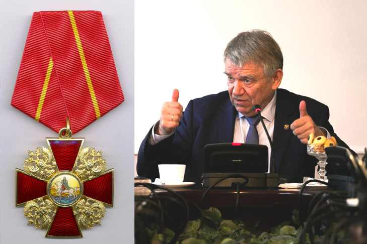 Путин наградил главу СО РАН Пармона орденом Александра Невского