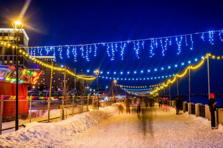 В рождественскую ночь в Новосибирске похолодает  до - 19 градусов