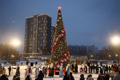 Новосибирск и три района вышли в финал конкурса за звание лучшей ёлки страны