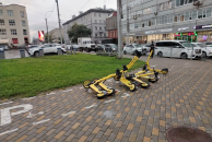 Большая часть улиц в Новосибирске закрыта для движения самокатов