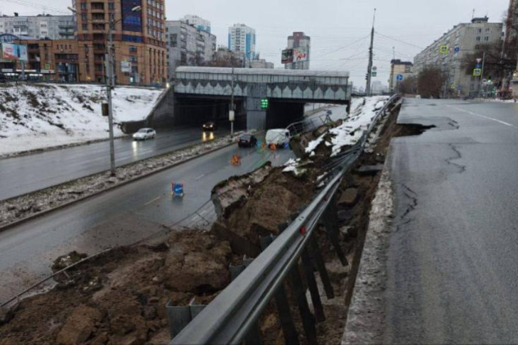 Режим повышенной готовности из-за обрушений на Ипподромской введут в Новосибирске