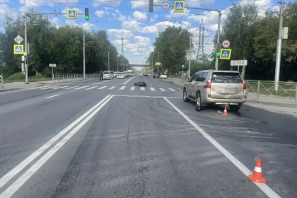 Торопливый новосибирец на мопеде погиб в ДТП на светофоре