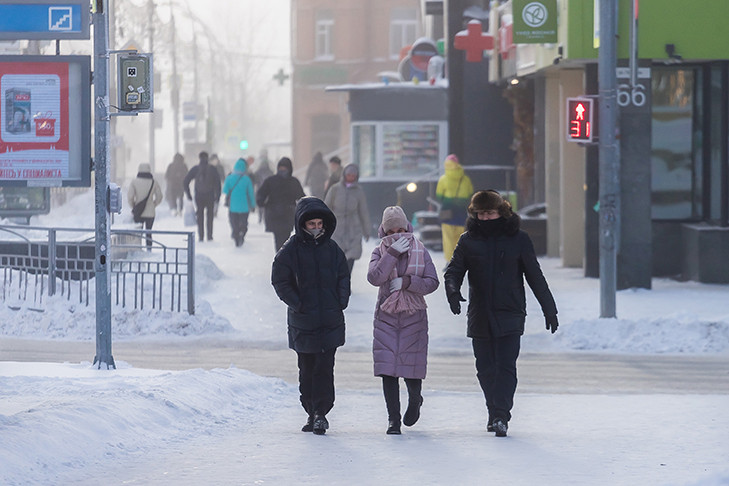 В Новосибирске резко потеплеет и сразу похолодает в Трифонов день 14 февраля