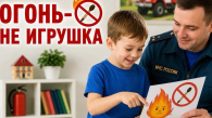 В Новосибирской области увеличилось число пожаров из-за детской шалости