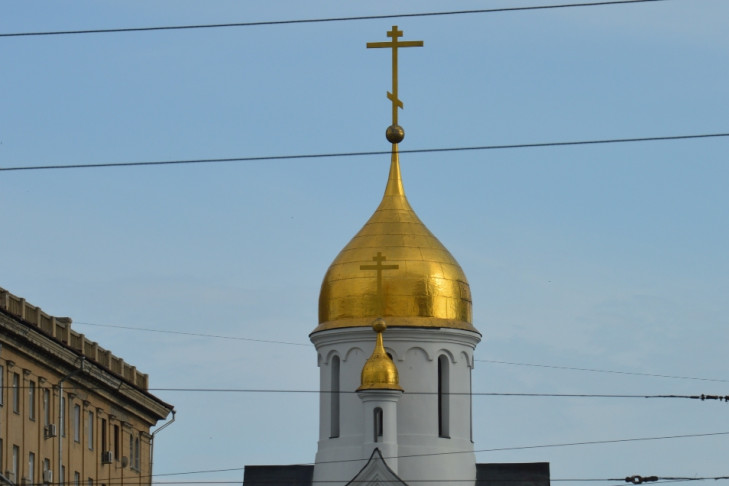 Праздник, посвященный Дню крещения Руси, состоялся в Троицком сквере 