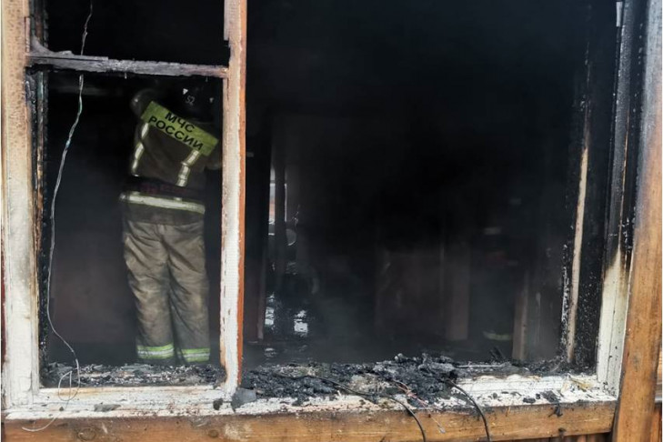 60-летний житель Болотного погиб при пожаре в Новосибирской области