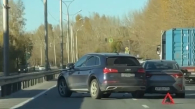 Авария на Старом шоссе вызвала пробку в сторону Новосибирска