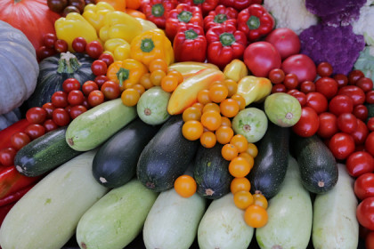 Детские поделки из овощей и фруктов