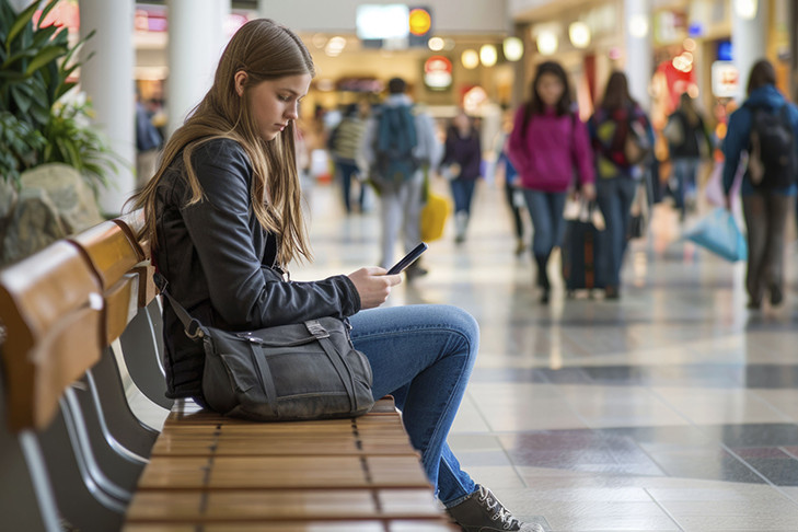 Мобильный интернет к сезону летних распродаж разогнали в новосибирских торговых центрах