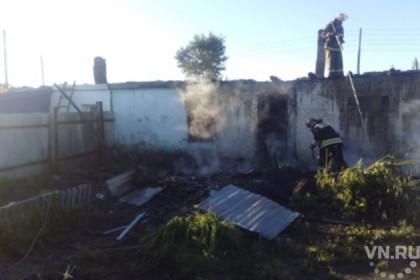 Мать и трое детей погибли при пожаре в Новосибирской области