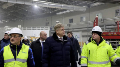 Полпред оценил ход строительства ЦКП «СКИФ» в Новосибирской области