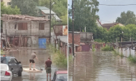«Непутун» ушёл под воду: гаражный кооператив смыло в Новосибирске