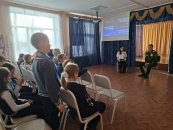 В Табулгинской школе встретились с героем – участником СВО