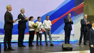 Новосибирскую область представила семья участника СВО на форуме в Красноярске