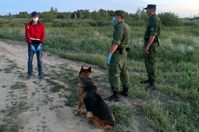 Нарушитель госграницы без документов задержан в Карасукском районе