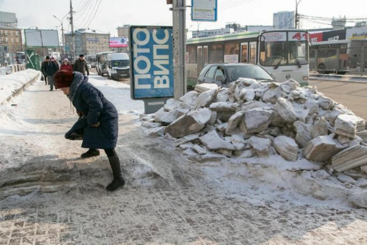 Мокрый снег, скользкий лед: погода на неделю в Новосибирске