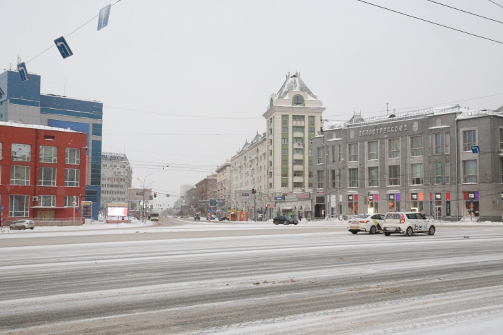 Парковку на площади Ленина в Новосибирске ограничат 1 марта