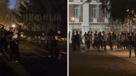 Пьяная молодёжь устроила массовую драку в Первомайском сквере в Новосибирске