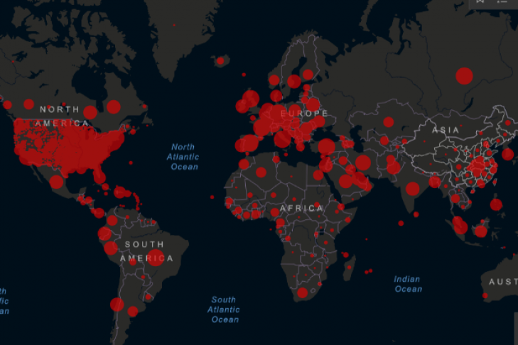 Карта коронавируса 5 мая: статистика заражений в России и в мире