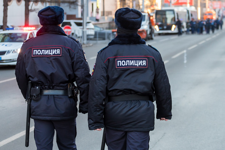 Алкаши напали на полицейских в поселке под Новосибирском