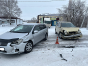 Первая дорожная авария в новом годом произошла в Чистоозерном