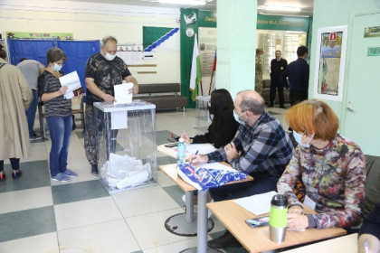 К полудню 13 сентября явка на выборах в Заксобрание составила почти 17% 