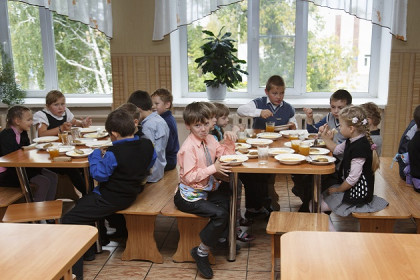 Доходы школьных столовых упали из-за бесплатного питания детей