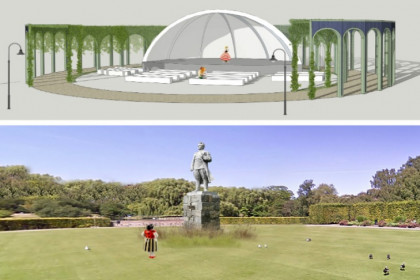 Зелеными галереями и аркадами украсят сад Кирова в Новосибирске