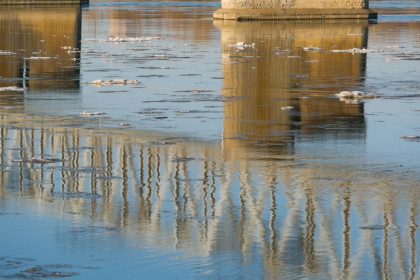 Река Карасук поднялась на три метра под Новосибирском