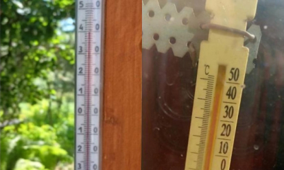 Безумные градусники: новосибирцы массово делятся фото термометров в жару