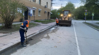В Новосибирске за сутки вывезли 565 тонн грязи и 254 кубометра мусора