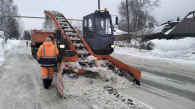 Более 19 тысяч кубометров снега вывезли в Новосибирске за сутки