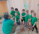 Маленькие защитники природы в Круглоозерном «Родничке»
