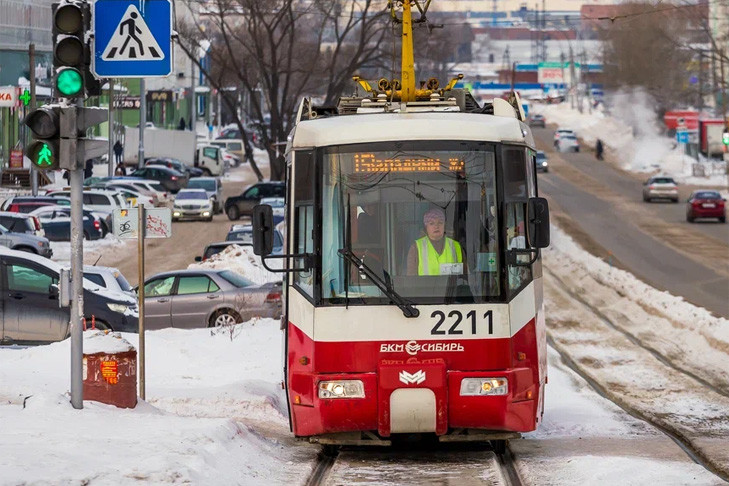 В Новосибирске изменятся трамвайные маршруты на левом берегу