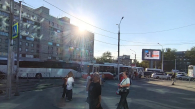 Новосибирск встал в семибалльных пробках из-за перекрытых дорог