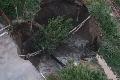 Зарыть «портал в ад» на Горском в Новосибирске планируют до 1 ноября