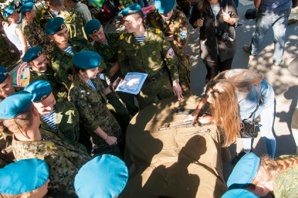 Как отмечают десантники День ВДВ-2018 в Новосибирске