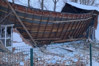 Рухнуло здание спортшколы под Новосибирском