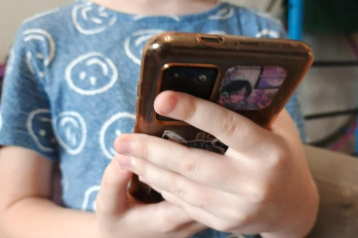 Про вред мобильных телефонов в День знаний напомнили школьникам Новосибирска