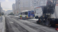В Новосибирске завершают ремонт дороги на улице Татьяны Снежиной