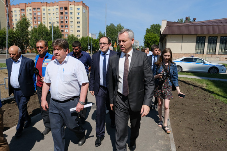 Ремонт дорог в Новосибирске, Бердске и Искитиме проверил губернатор