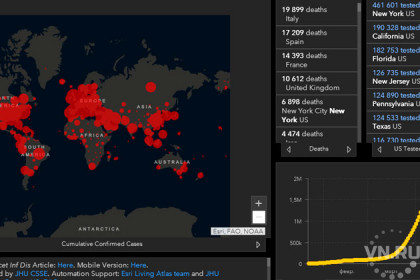Карта коронавируса: последняя статистика заболевших в мире 13 апреля