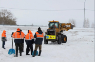 В Новосибирской области дорожники готовятся к весеннему паводку