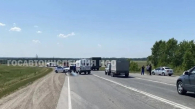 МАЗ насмерть задавил велосипедиста на новосибирской трассе